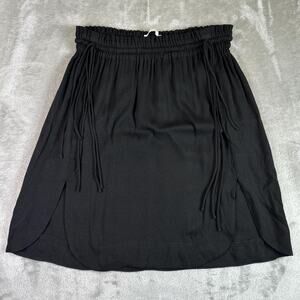 Isabel Marant Étoile Black Skirt Women’s Elastic Waist Designer Minimalist 28